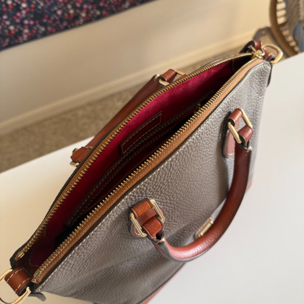 Dooney & Bourke Pebble Grain Satchel - Picture 4 of 10